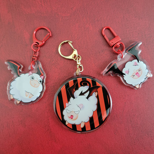 Acrylic Keychains - PIU Diggy the Sheep