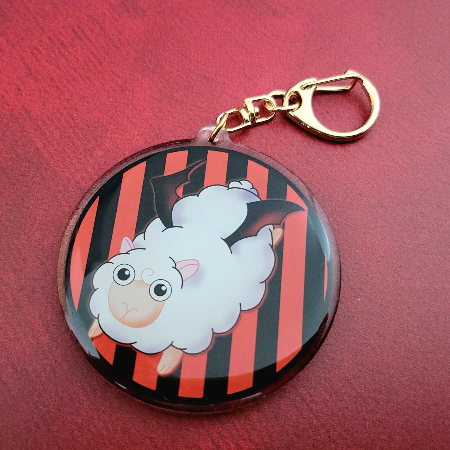 Acrylic Keychains - PIU Diggy the Sheep