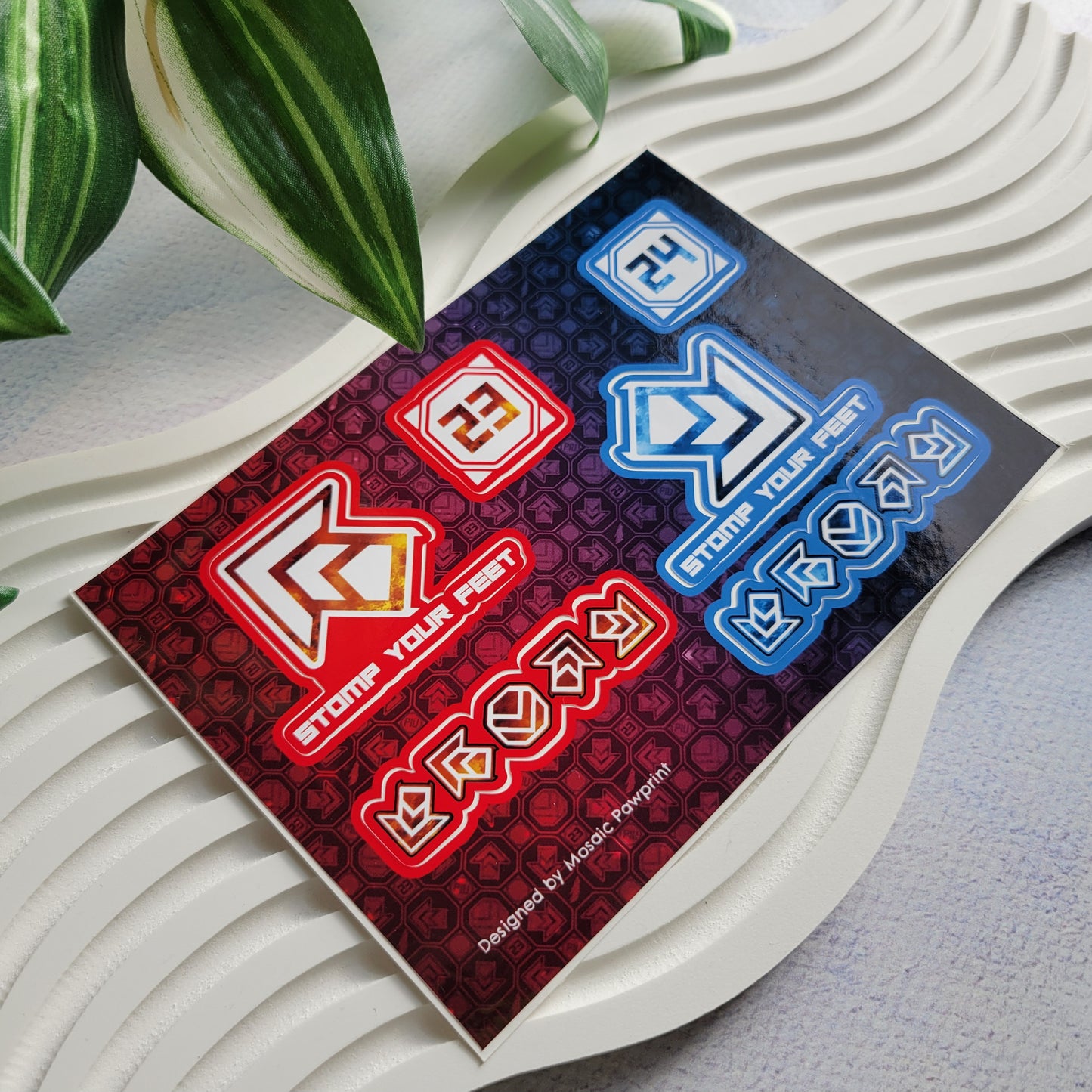 Vinyl sticker sheets - PIU