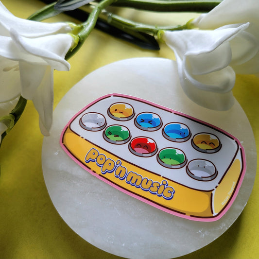 Vinyl stickers - Pop'n