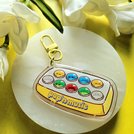 Acrylic Keychain - Pop'n controller