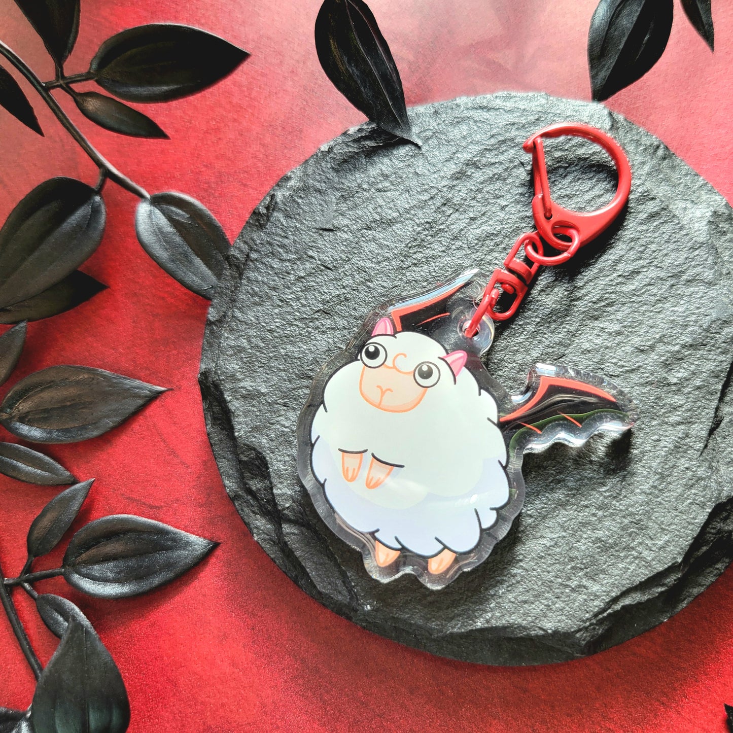 Acrylic Keychains - PIU Diggy the Sheep
