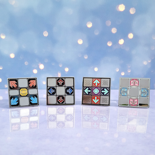 Enamel pin - Dance Games pad