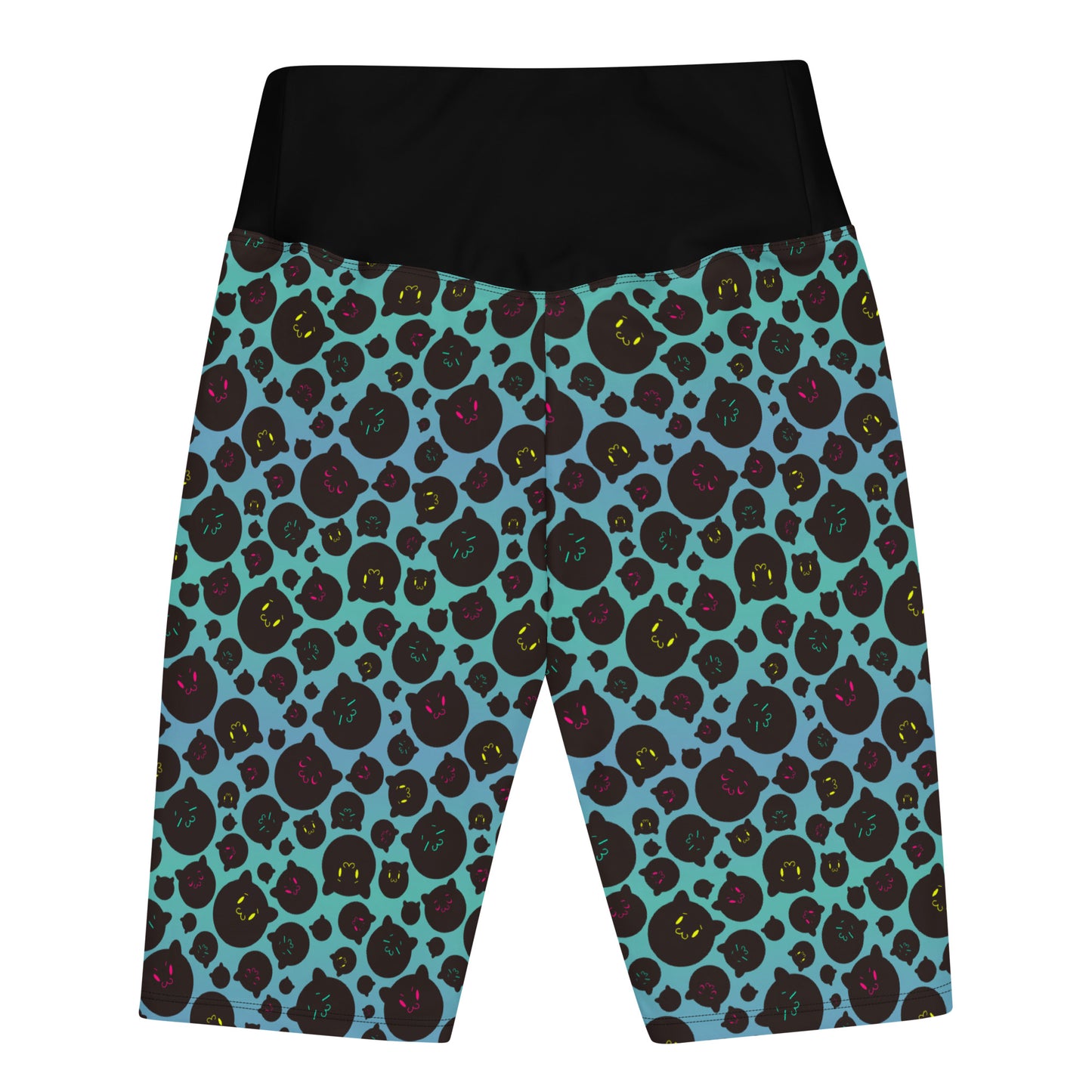 Tamaneko IL Pattern (Blue) - Biker Shorts
