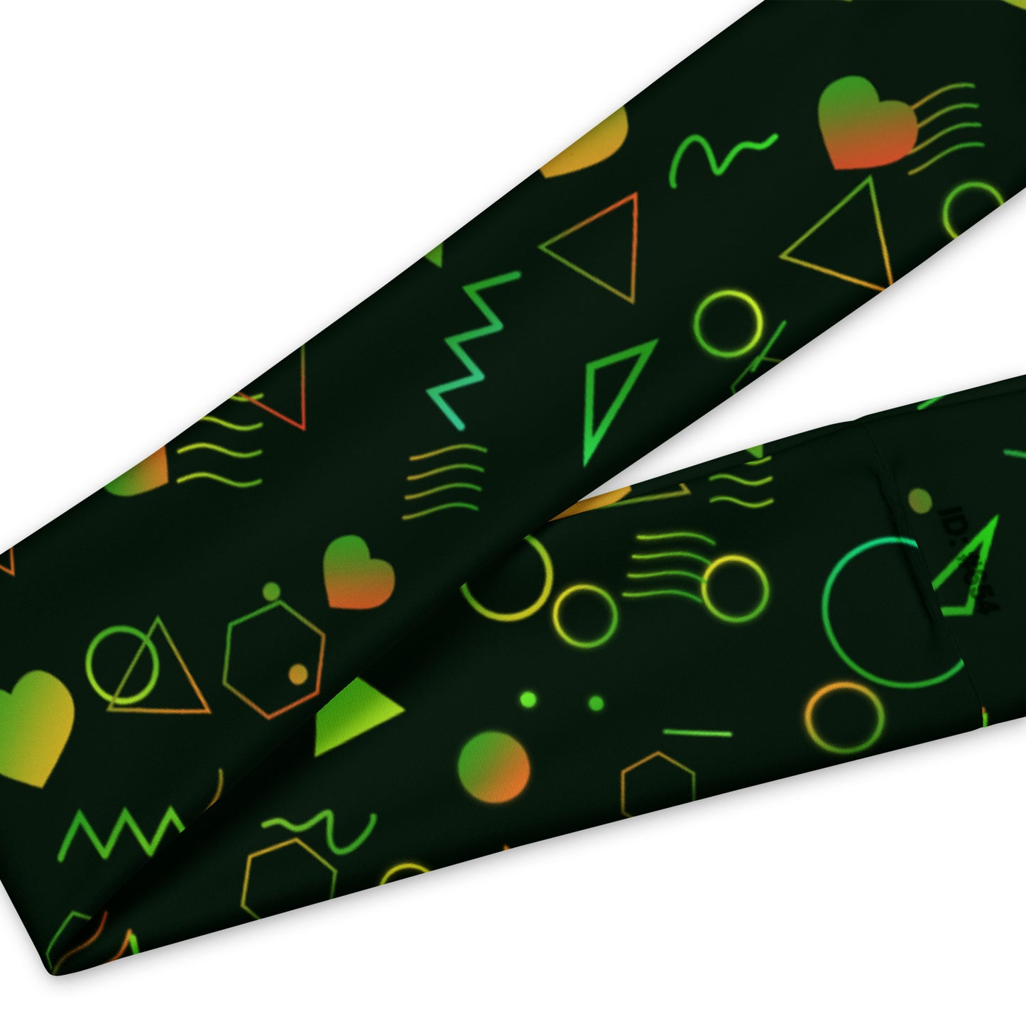 Arcade Carpet Pattern (Green) - Headband