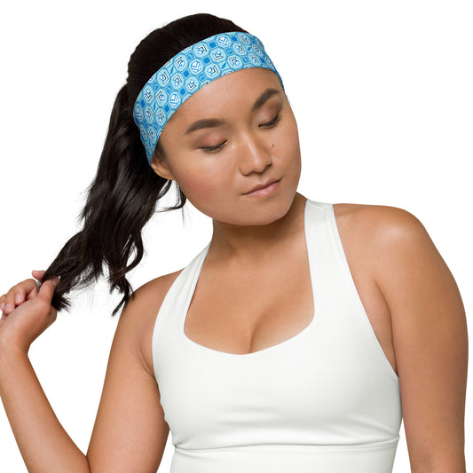 PIU 24 Pattern (light blue) - Headband