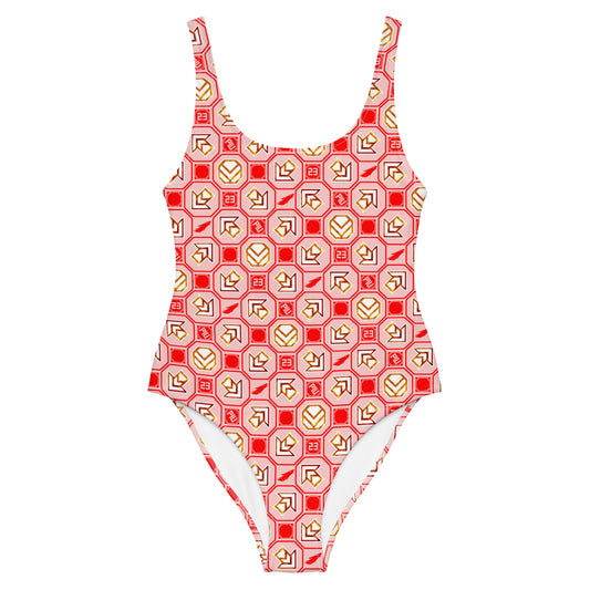 PIU 23 Pattern (Pink) - Swimsuit
