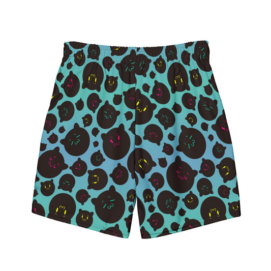 Tamaneko IL Pattern (Blue) - Swim trunks