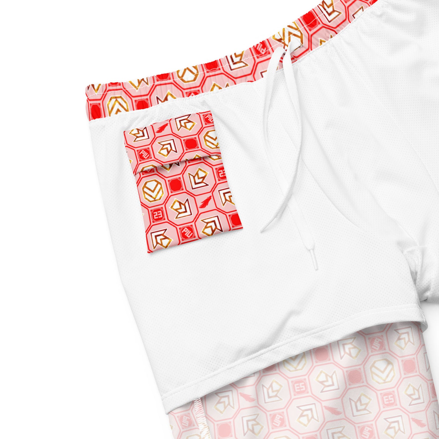 PIU 23 Pattern (Pink) - Swim trunks