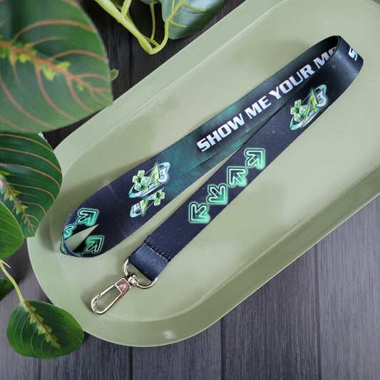 DDR A3 (green theme) - Lanyard