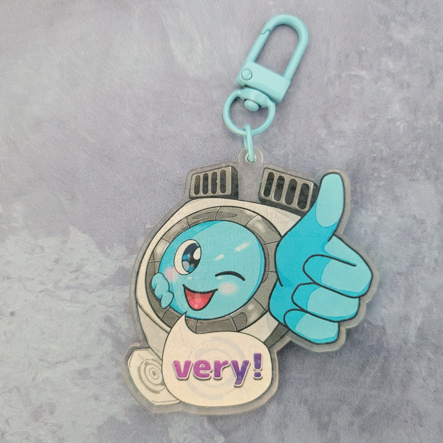 Acrylic Keychain - Very! (redesign)