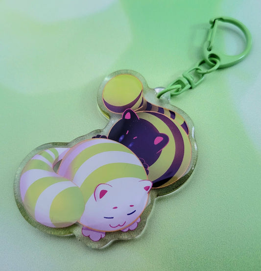 Acrylic Keychain - SDVX Tamaneko duo