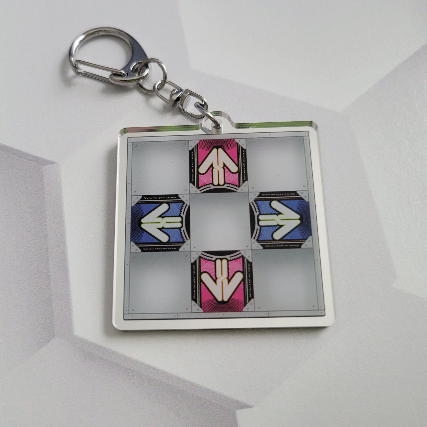 Acrylic Keychains - DDR Pad