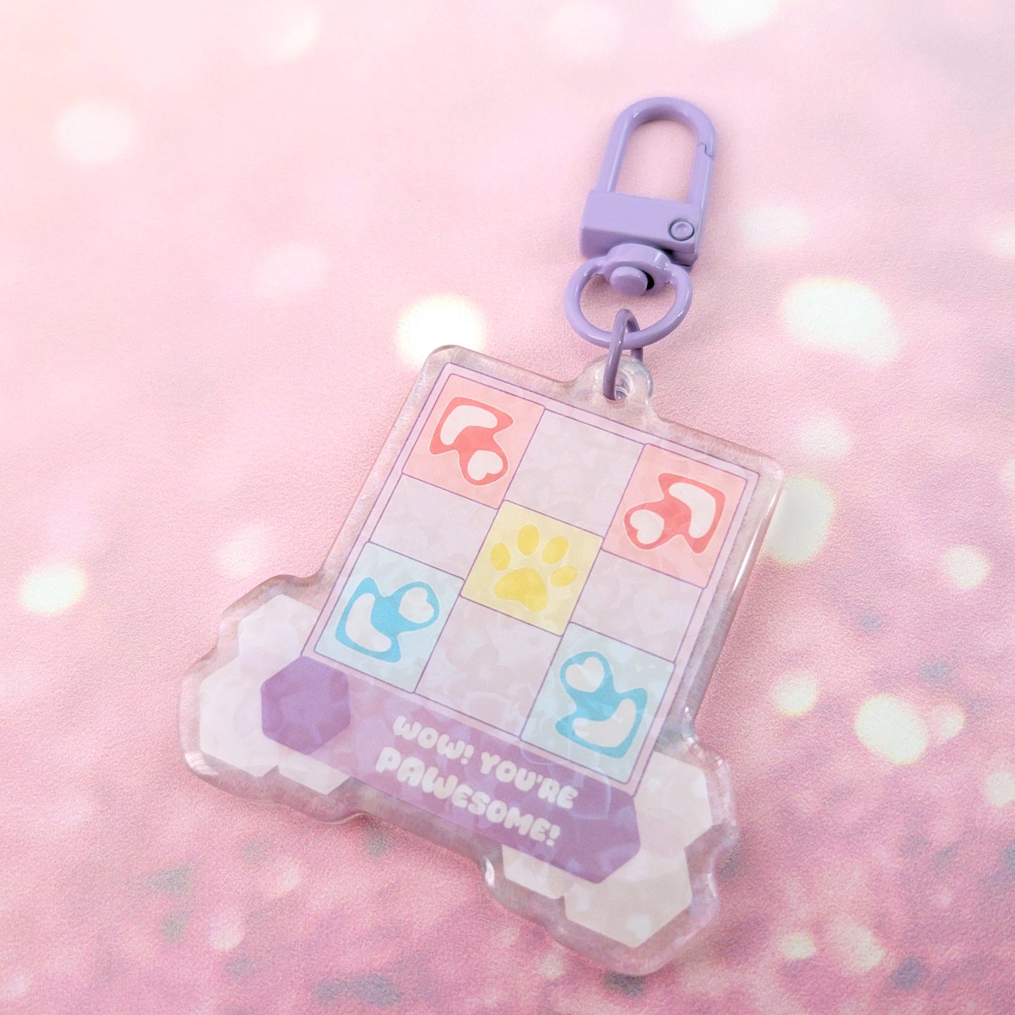Acrylic Keychain - PIU pastel pad