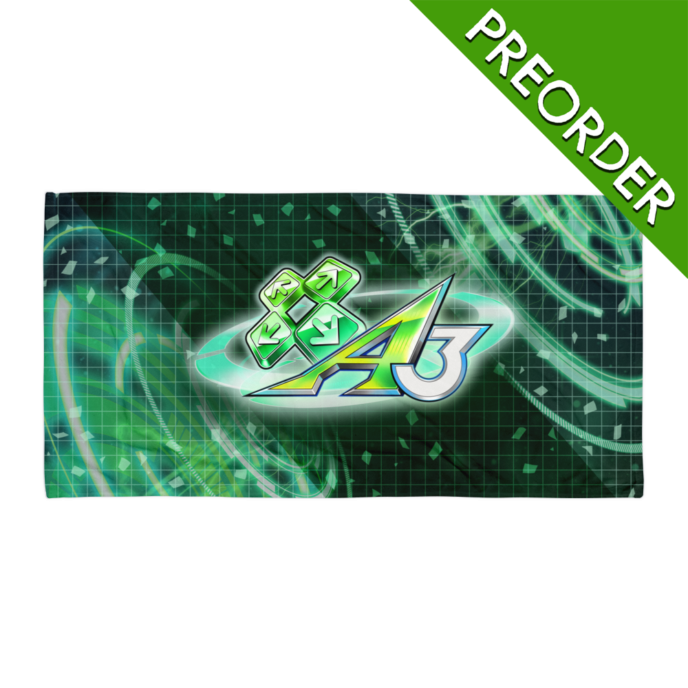 DDR A3 (white theme) - Printed Towels [PREORDER]