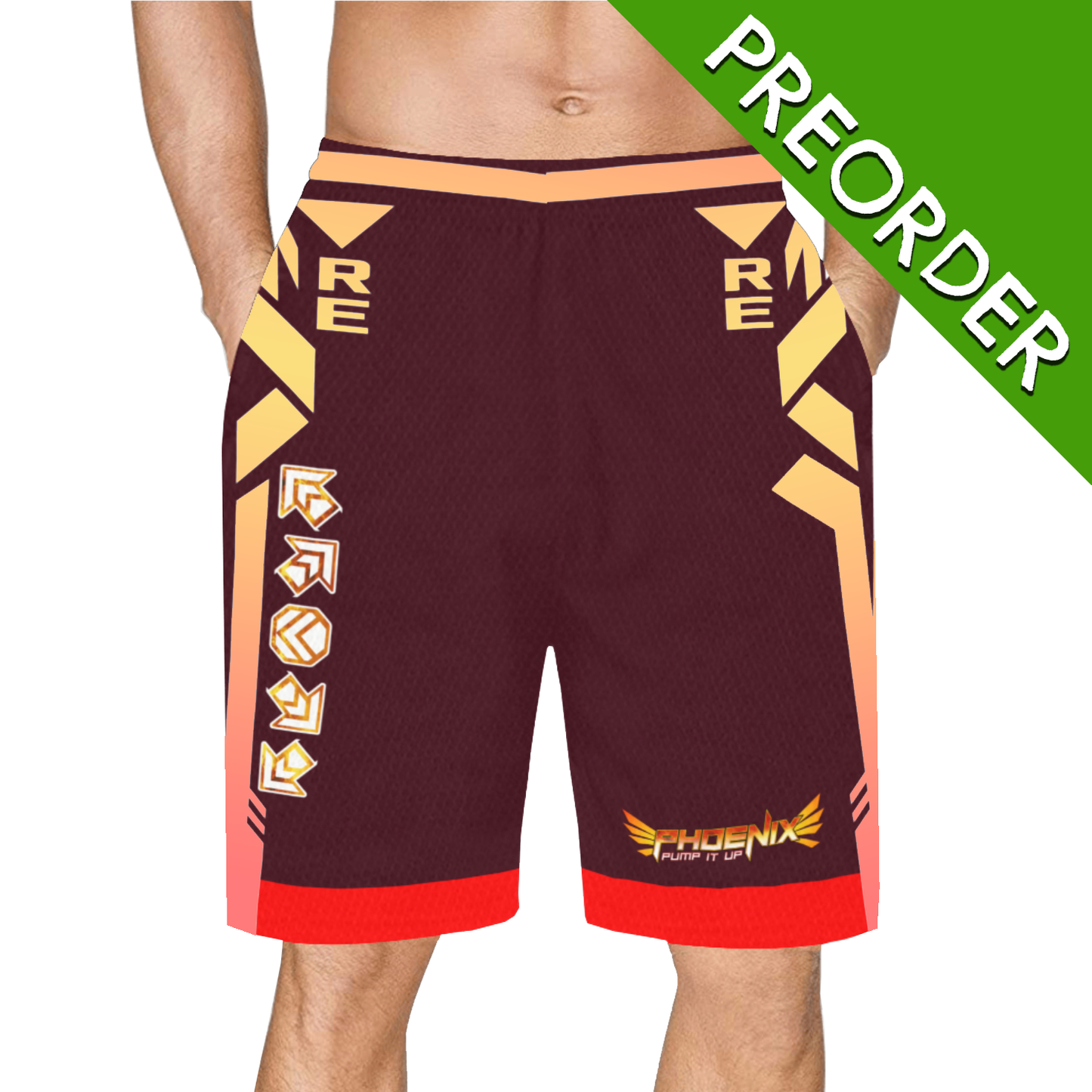 PIU Burning Fashion - Basketball Shorts [PREORDER]