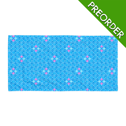 DDR Pattern (Blue) - Printed Towels [PREORDER]