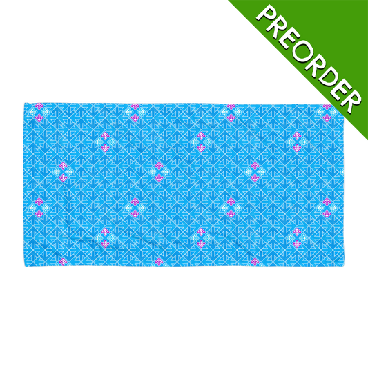 DDR Pattern (Blue) - Printed Towels [PREORDER]