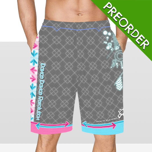 DDR Pastel Gray - Basketball Shorts [PREORDER]