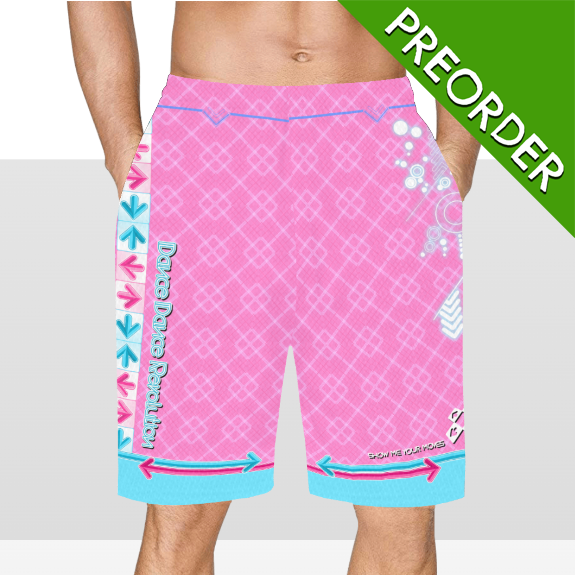 DDR Pastel Pink - Basketball Shorts [PREORDER]