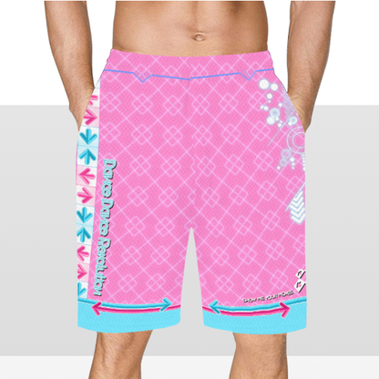 DDR Pastel Pink - Basketball Shorts [PREORDER]