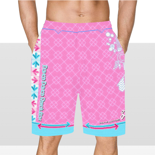 DDR Pastel Pink - Basketball Shorts [PREORDER]