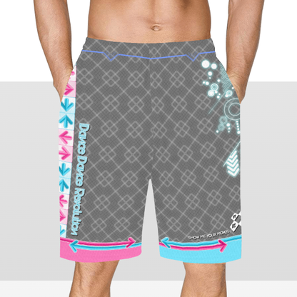 DDR Pastel Gray - Basketball Shorts [PREORDER]