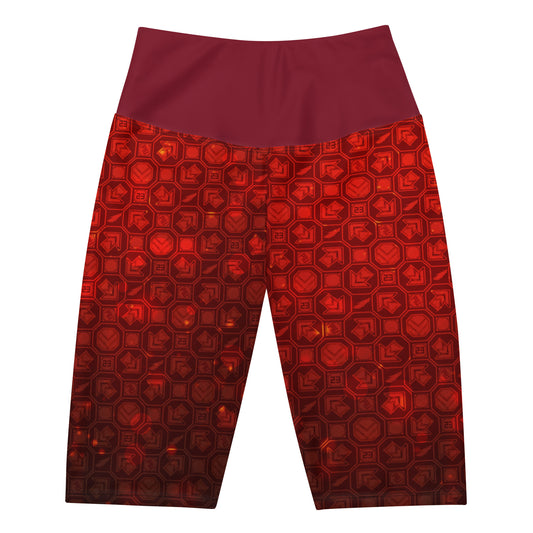 PIU Phoenix Pattern (Fire) - Biker Shorts