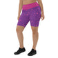 Arcade Carpet Pattern (Pastel purple) - Biker Shorts