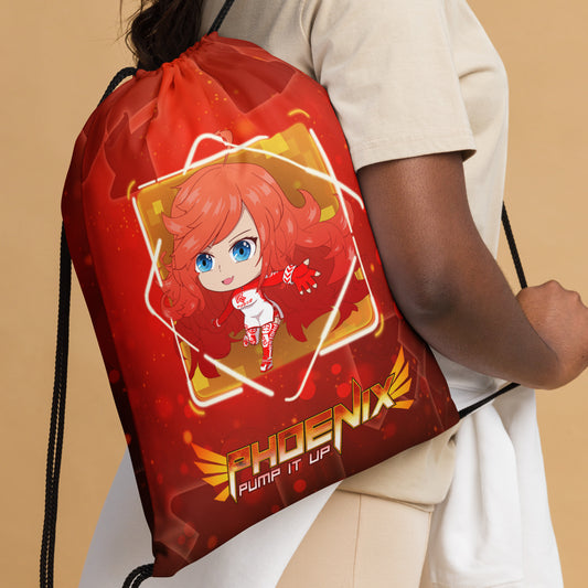 PIU Phoenix Chibi - Drawstring bag