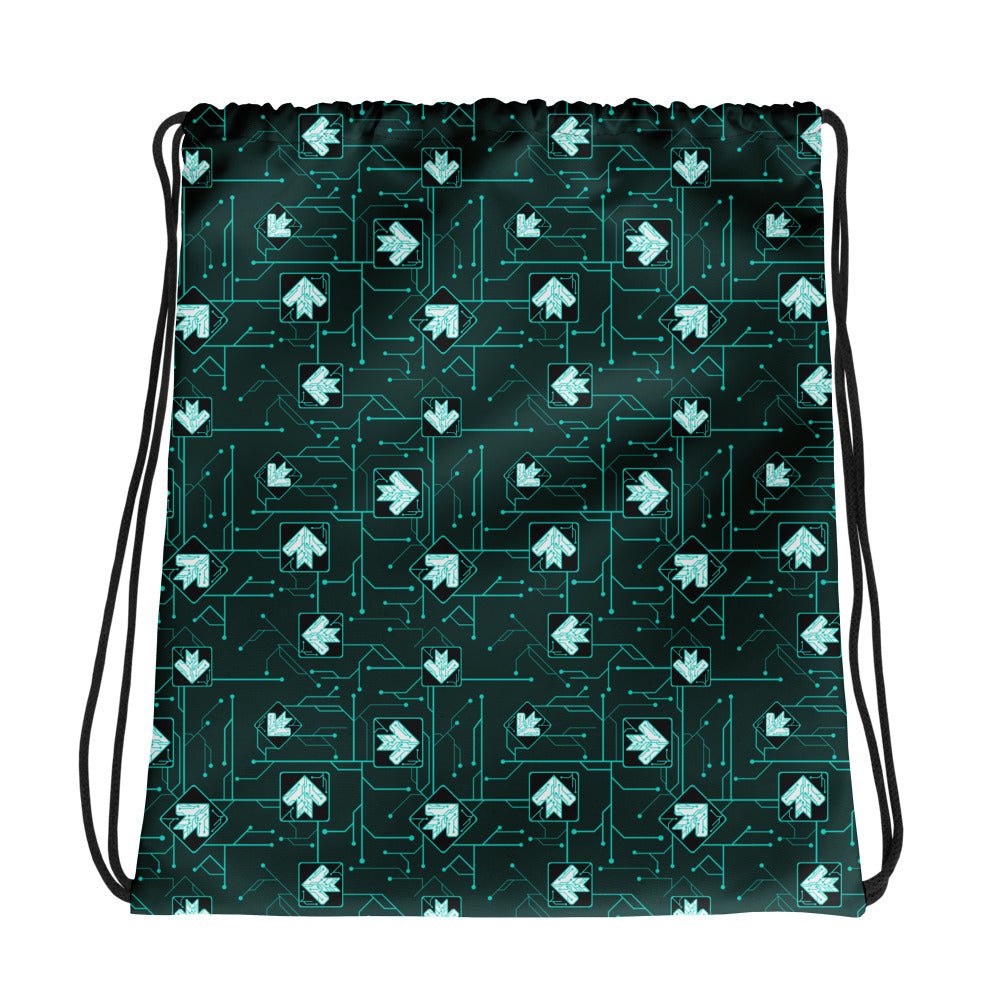 DDR Techno (Blue) - Drawstring Bag