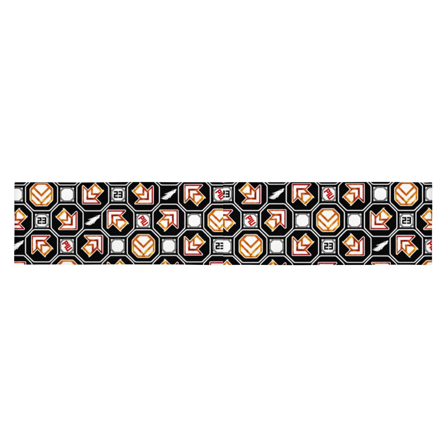 PIU Phoenix Pattern (Black) - Headband