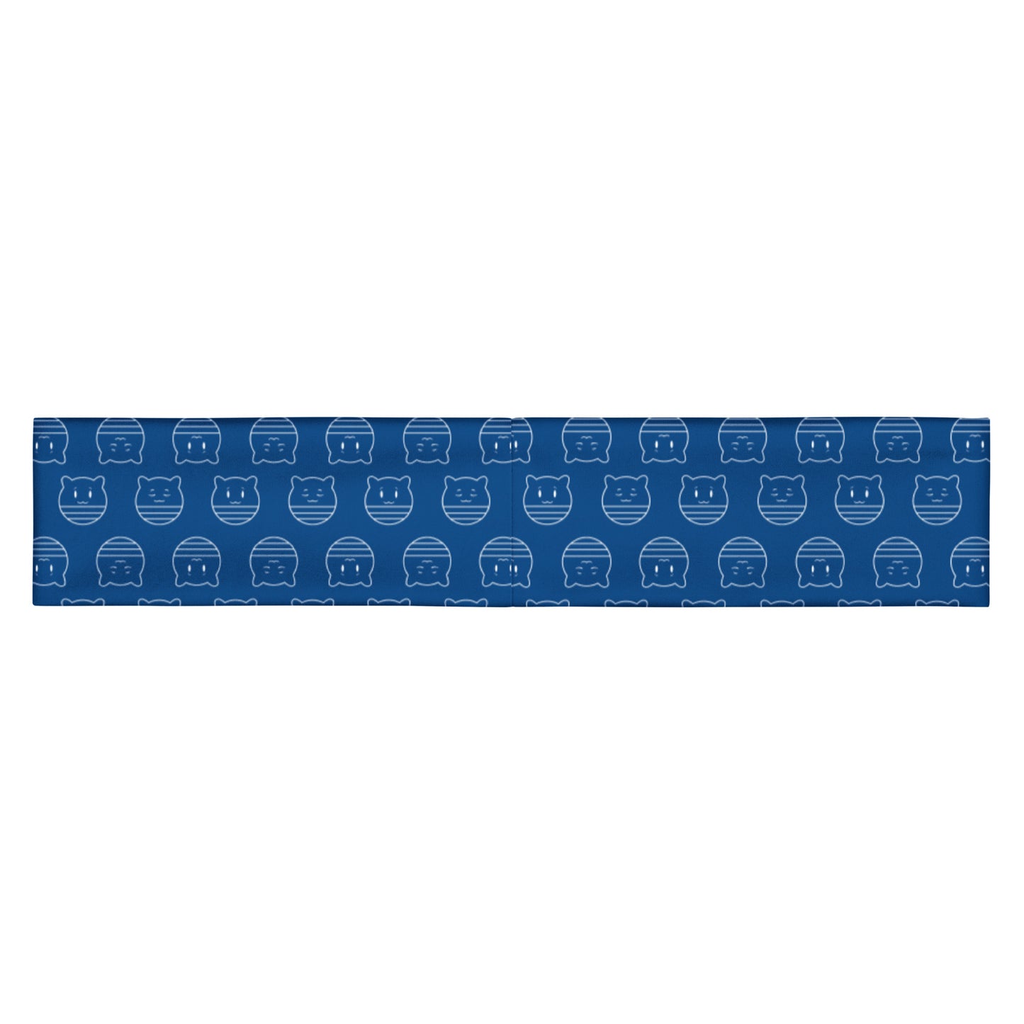 Tamaneko Pattern (dark blue outlined) - Headband