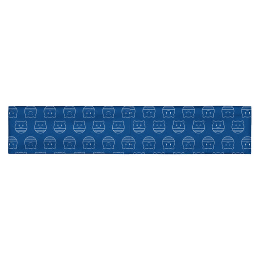 Tamaneko Pattern (dark blue outlined) - Headband