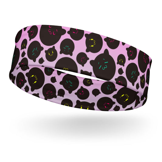 Tamaneko Pattern (Pink) - Headband