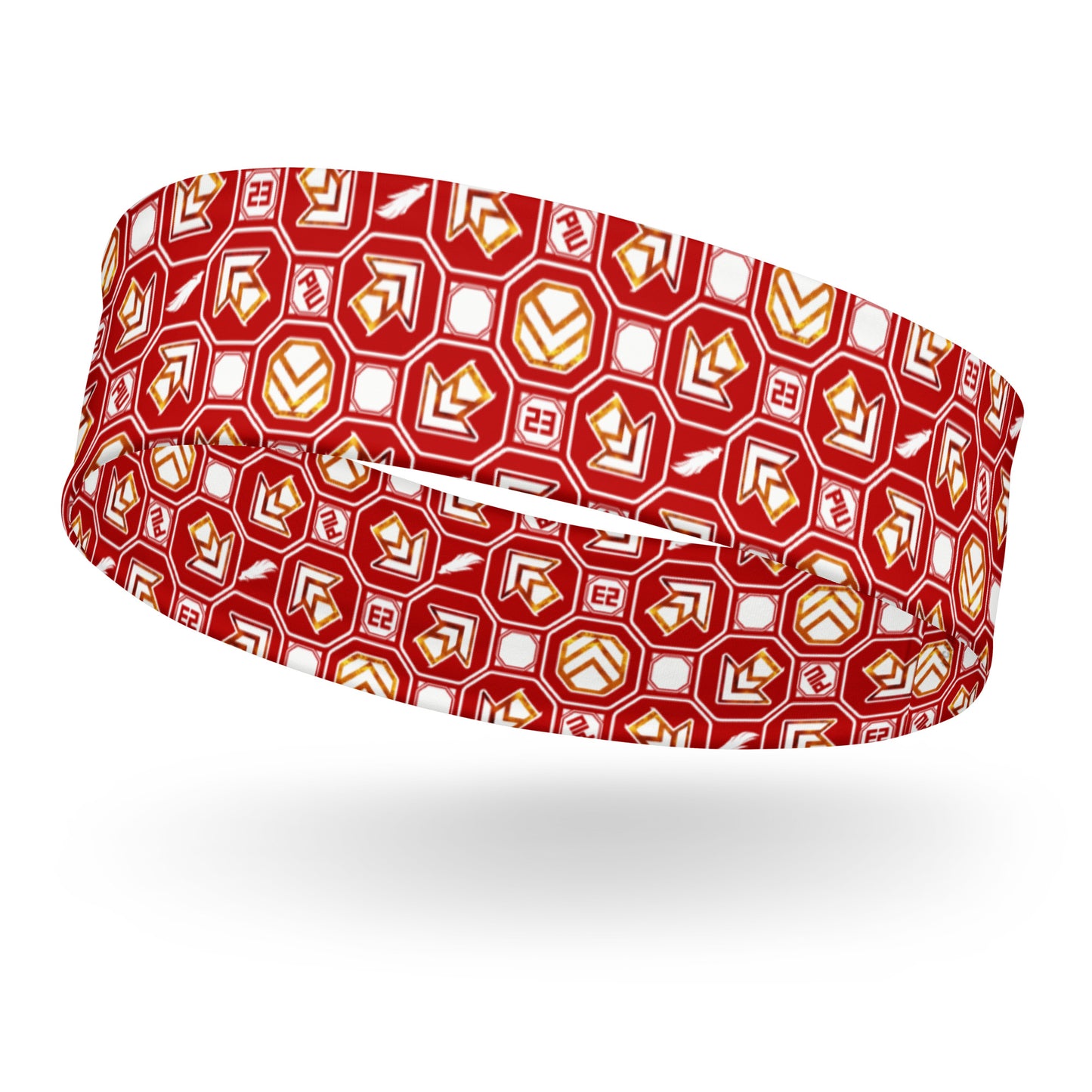 PIU Phoenix Pattern (Red) - Headband