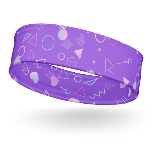 Arcade Carpet Pattern (Pastel lilac) - Headband