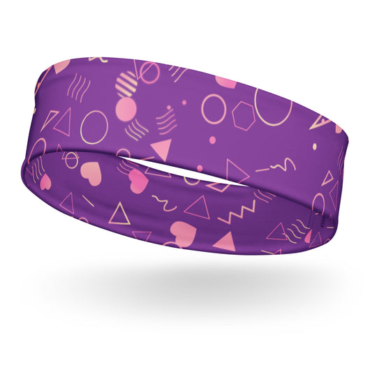 Arcade Carpet Pattern (Pastel purple) - Headband