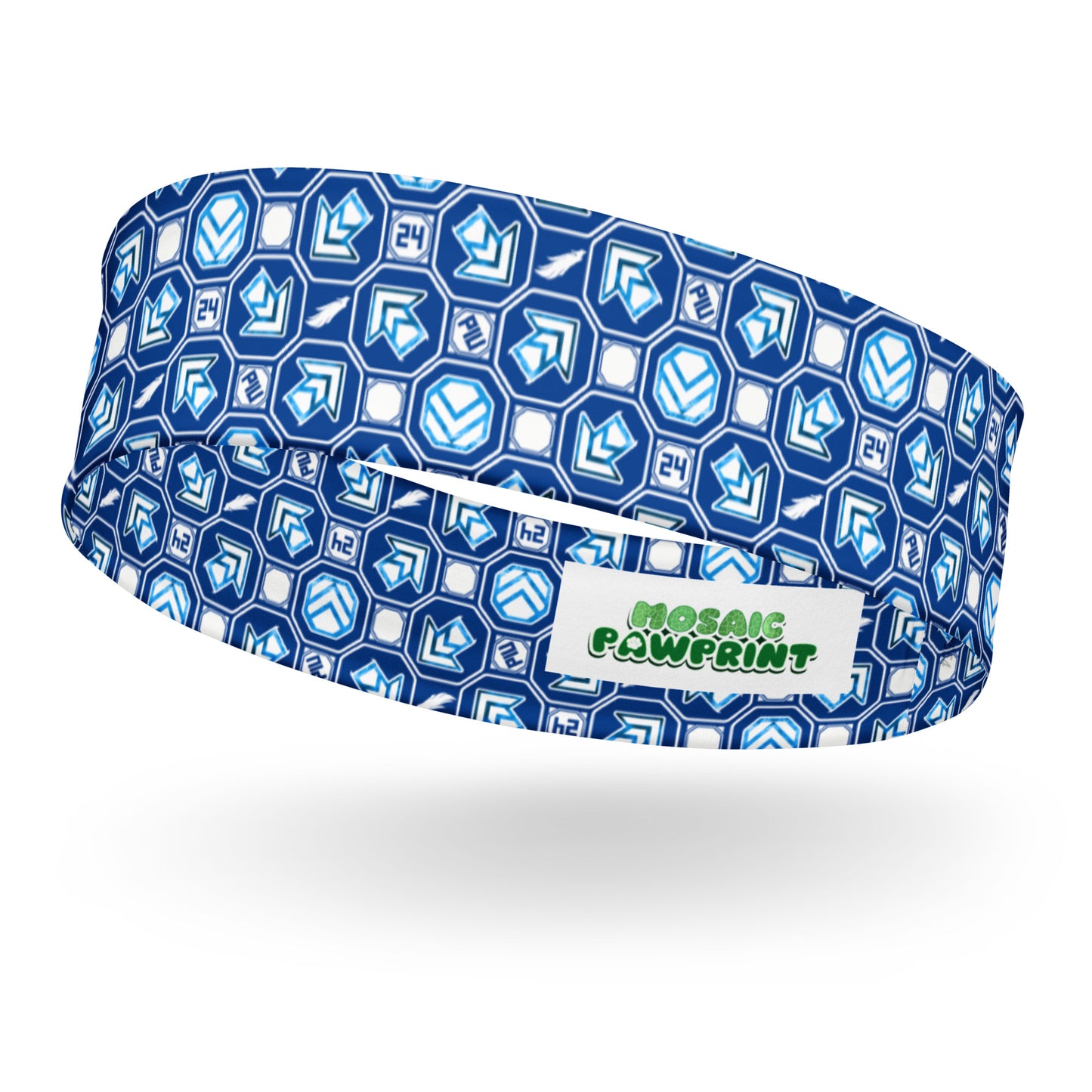 PIU Phoenix 24 Pattern (dark blue) - Headband