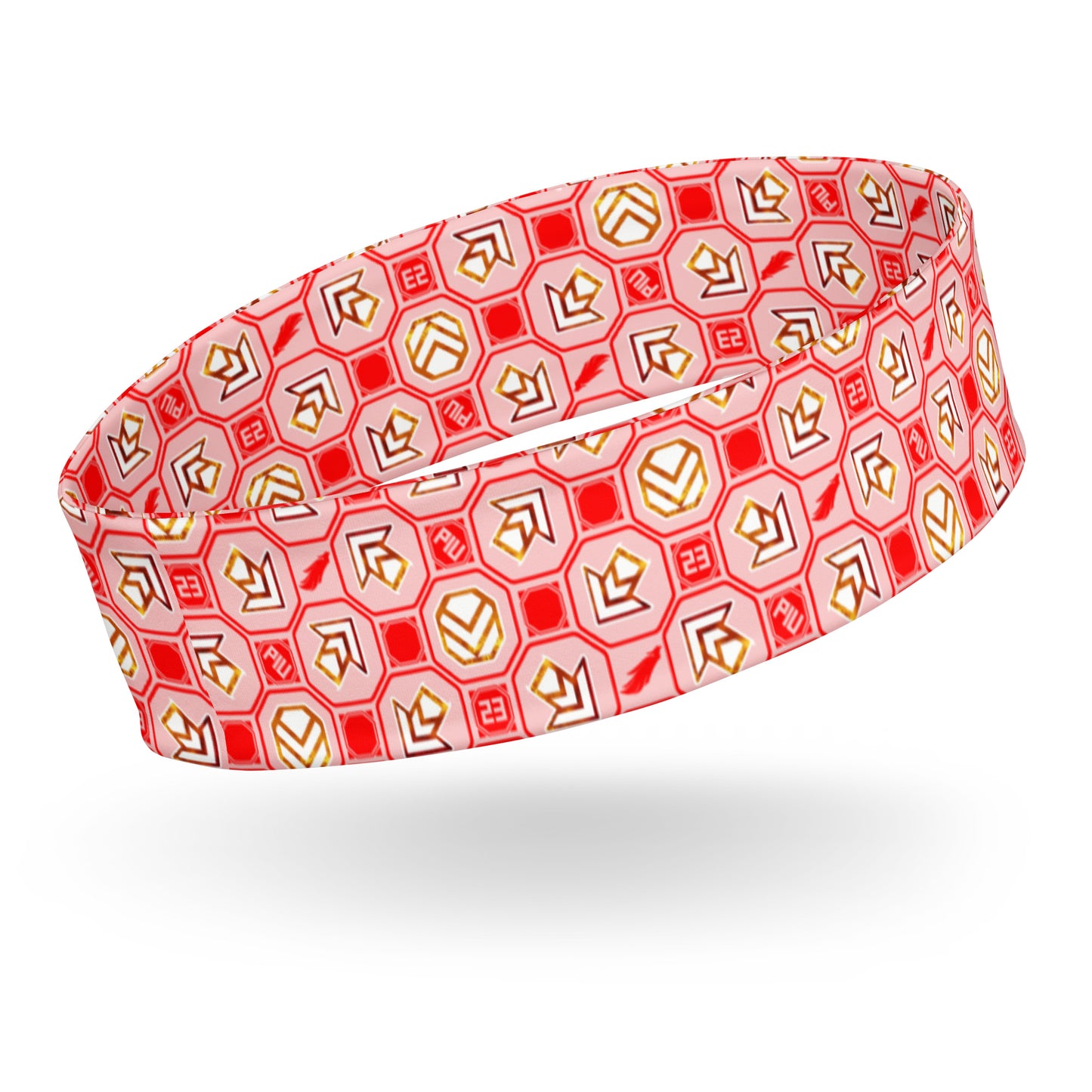 PIU Phoenix Pattern (pink) - Headband