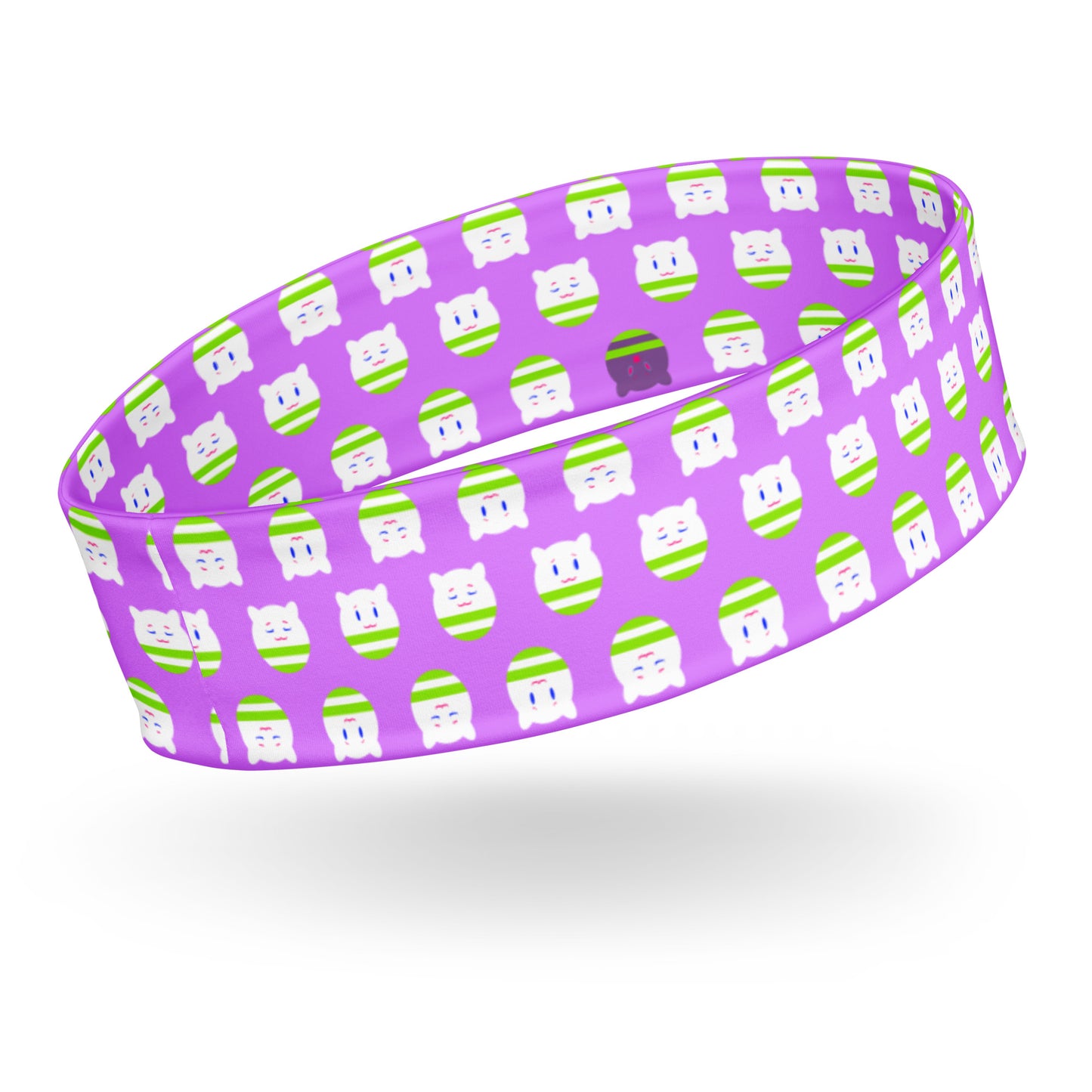 Tamaneko Pattern (lilac, colored) - Headband