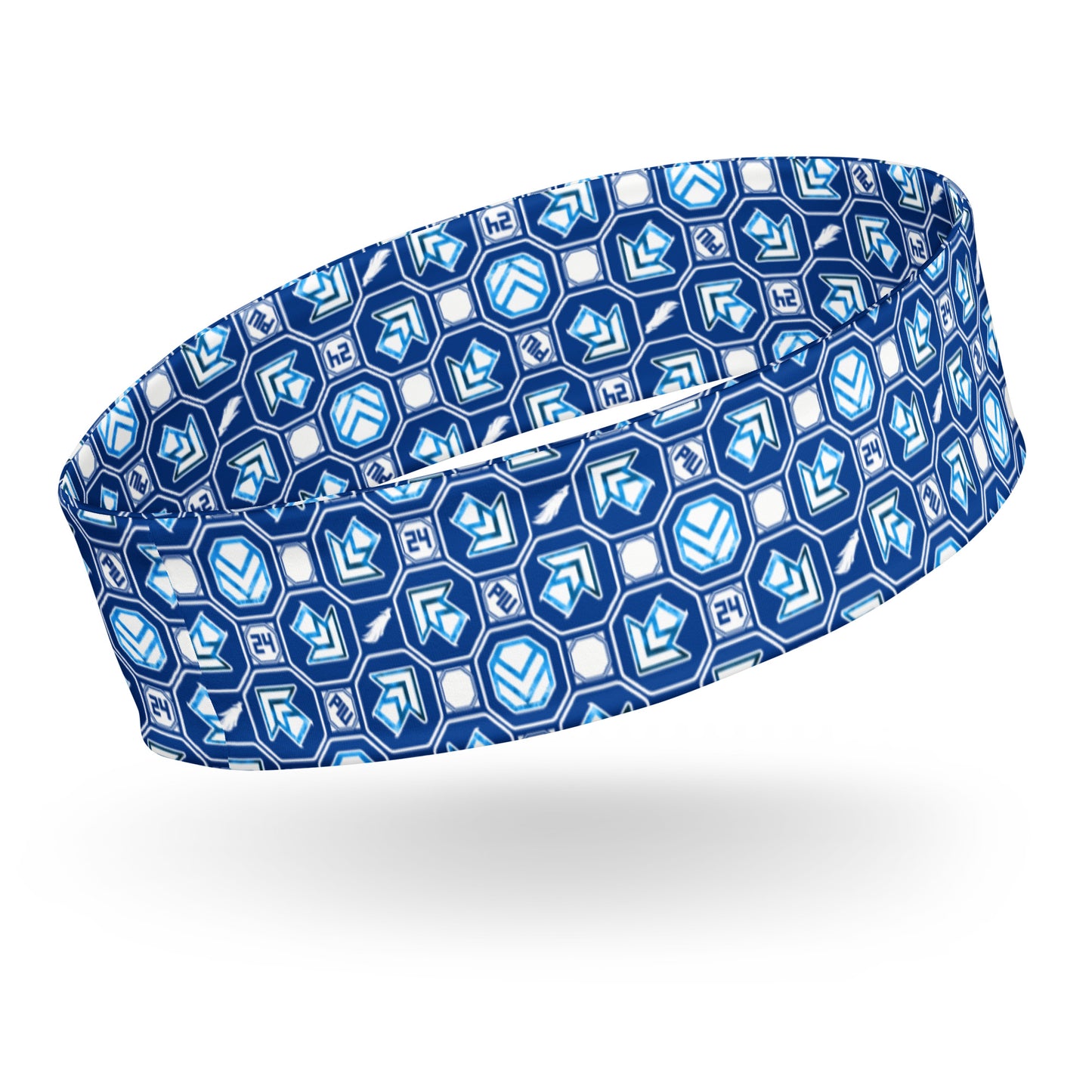 PIU Phoenix 24 Pattern (dark blue) - Headband