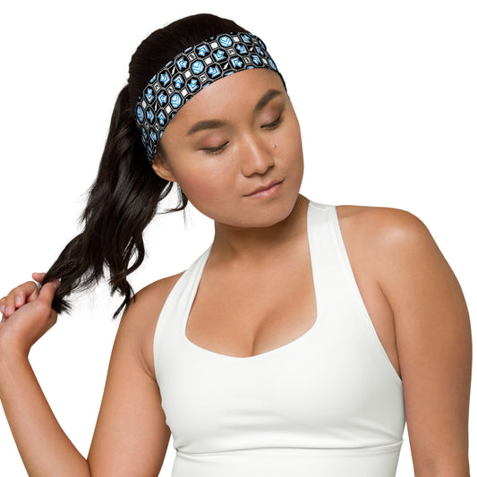 PIU Phoenix 24 Pattern (black) - Headband