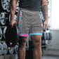 DDR Pastel (Gray) - Unisex shorts