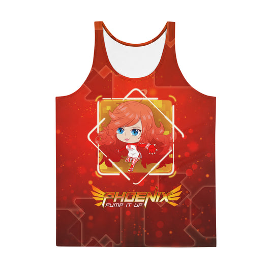 PIU Phoenix Chibi - Unisex Tank (Poly Jersey)