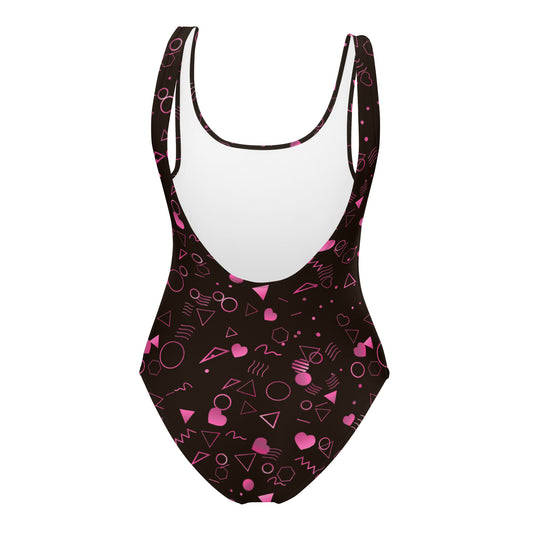 Arcade Carpet Pattern (Pink) - Swimsuit