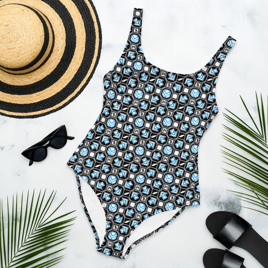 PIU Phoenix 24 Pattern (Black) - Swimsuit