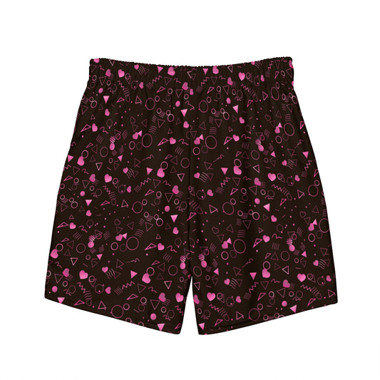 Arcade Carpet Pattern (Pink) - Swim trunks