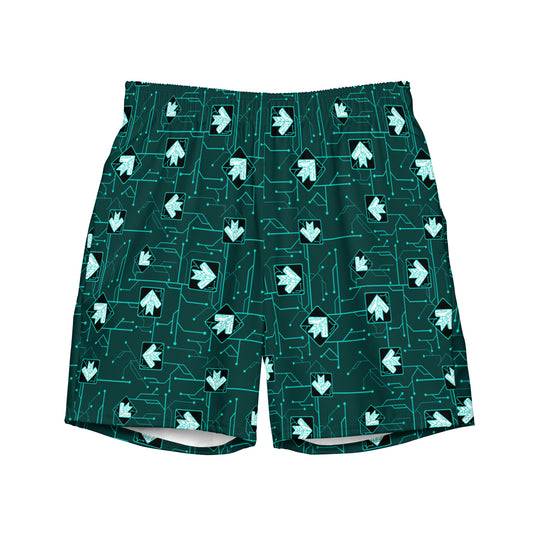 DDR Techno (Blue) - Swim trunks