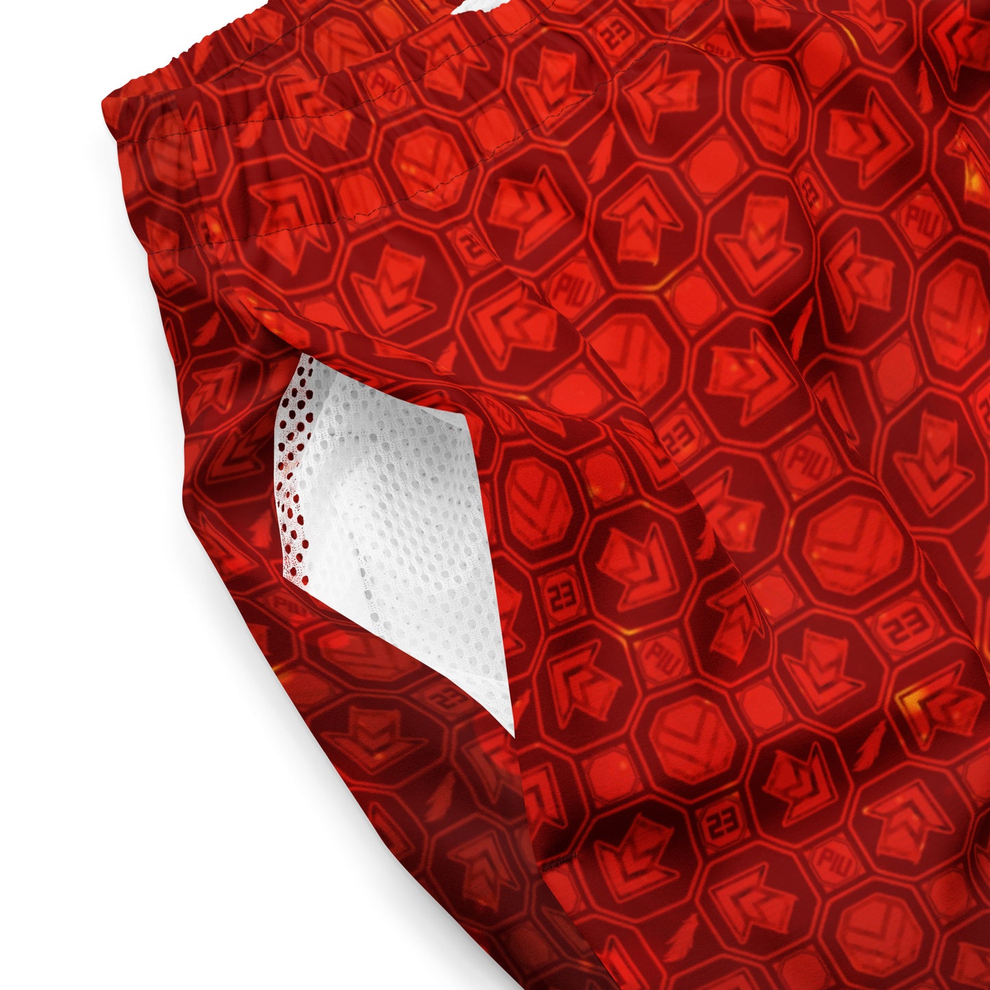 PIU Phoenix Pattern (Fire) - Swim trunks